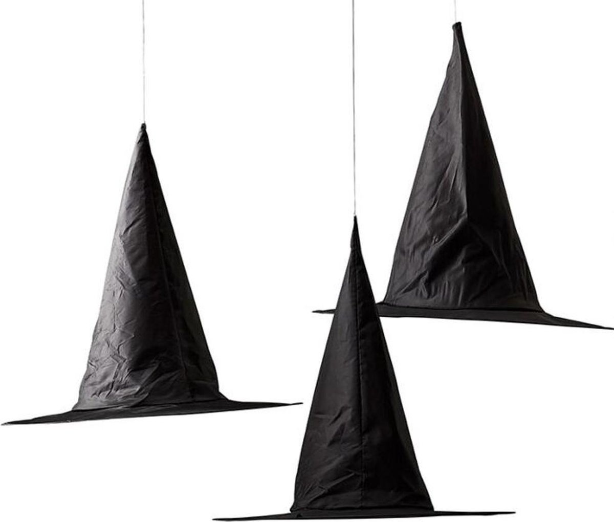Ginger RayHalloween Heksen hoeden set van 3 / Halloween decoratie / Halloween heksen decoratie / Halloween Feest / Halloween party