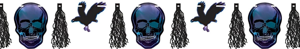 Amscan Boneshine Fever Kwastenslinger 3 meter