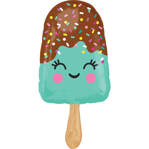 Amscan SuperShape Happy Ice Cream Bar Folieballon 43 cm x 88 cm