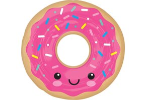 Amscan Donut folieballon roze 68cm