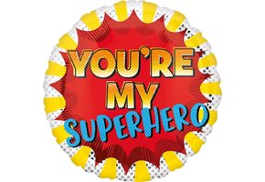 Amscan - Folieballon You're my Superhero 43 cm