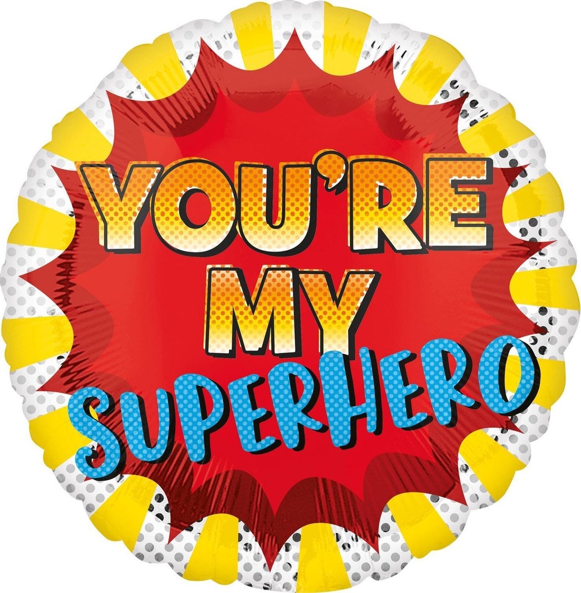 Amscan - Folieballon You're my Superhero 43 cm