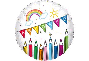 Amscan - Folieballon School Start - 45 cm