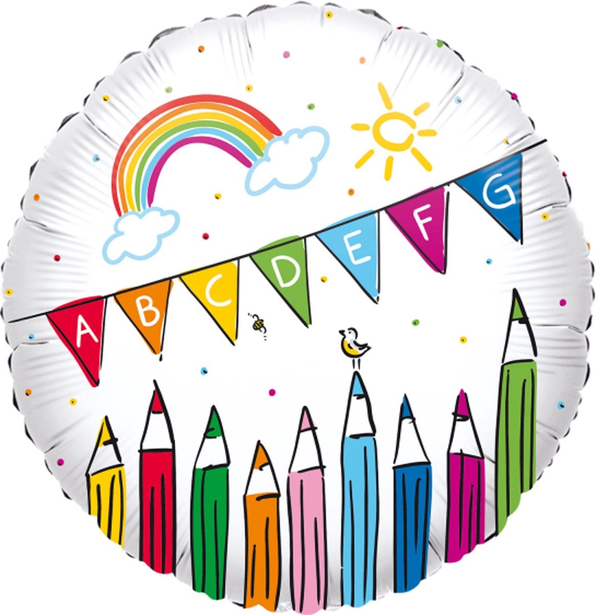 Amscan - Folieballon School Start - 45 cm