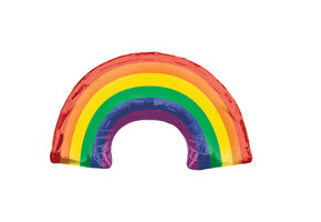 Amscan SuperShape Rainbow Folieballon 86 cm x 48 cm