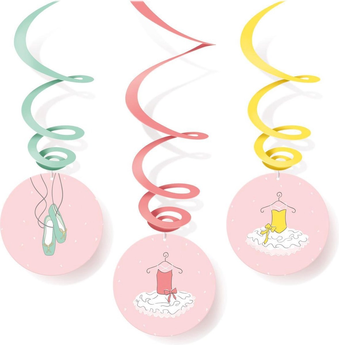 Amscan Swirlslingers Little Dancer 22 X 18 cm Ballerina 6