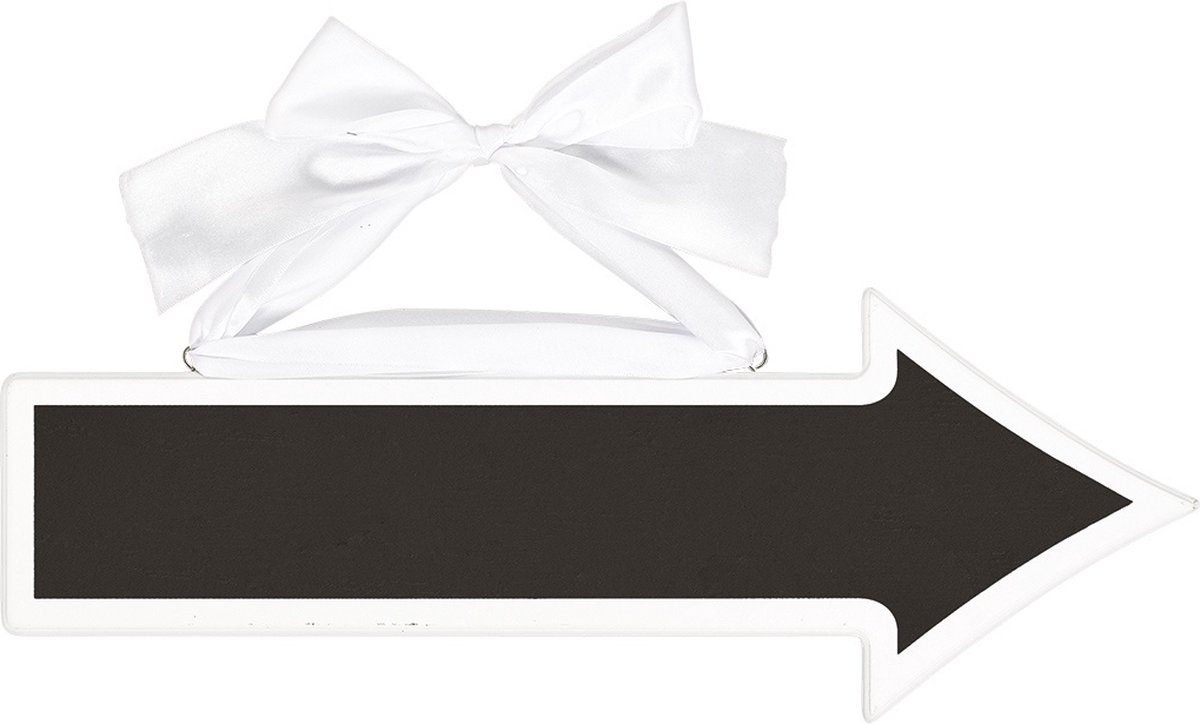 Amscan Krijtbord Pijlvormig 41 X 15 Cm