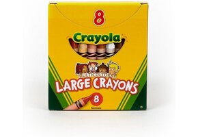 Crayola - Multiculturele Waskrijtjes - 8 Stuks