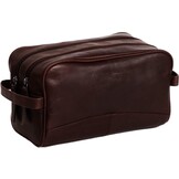 Chesterfield Stacey Leren Toilettas M - Bruin