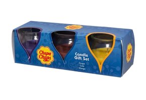 Chupa Chups - Candle Gift Set 3 Geurkaarsen Grape, Cola en Mango