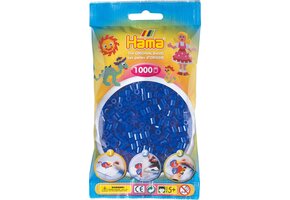 Strijkkralen Hama - 1000 Stuks - Blauw Neon