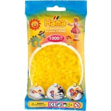 Hama Strijkkralen - 1000 Stuks - Geel Doorzichtig