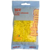 Hama Strijkkralen - 1000 Stuks - Geel Doorzichtig