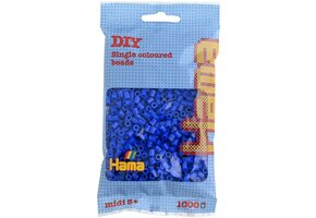 Hama Strijkkralen - 1000 stuks - Blauw
