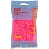 Hama Strijkkralen -1000 stuks - Neon roze