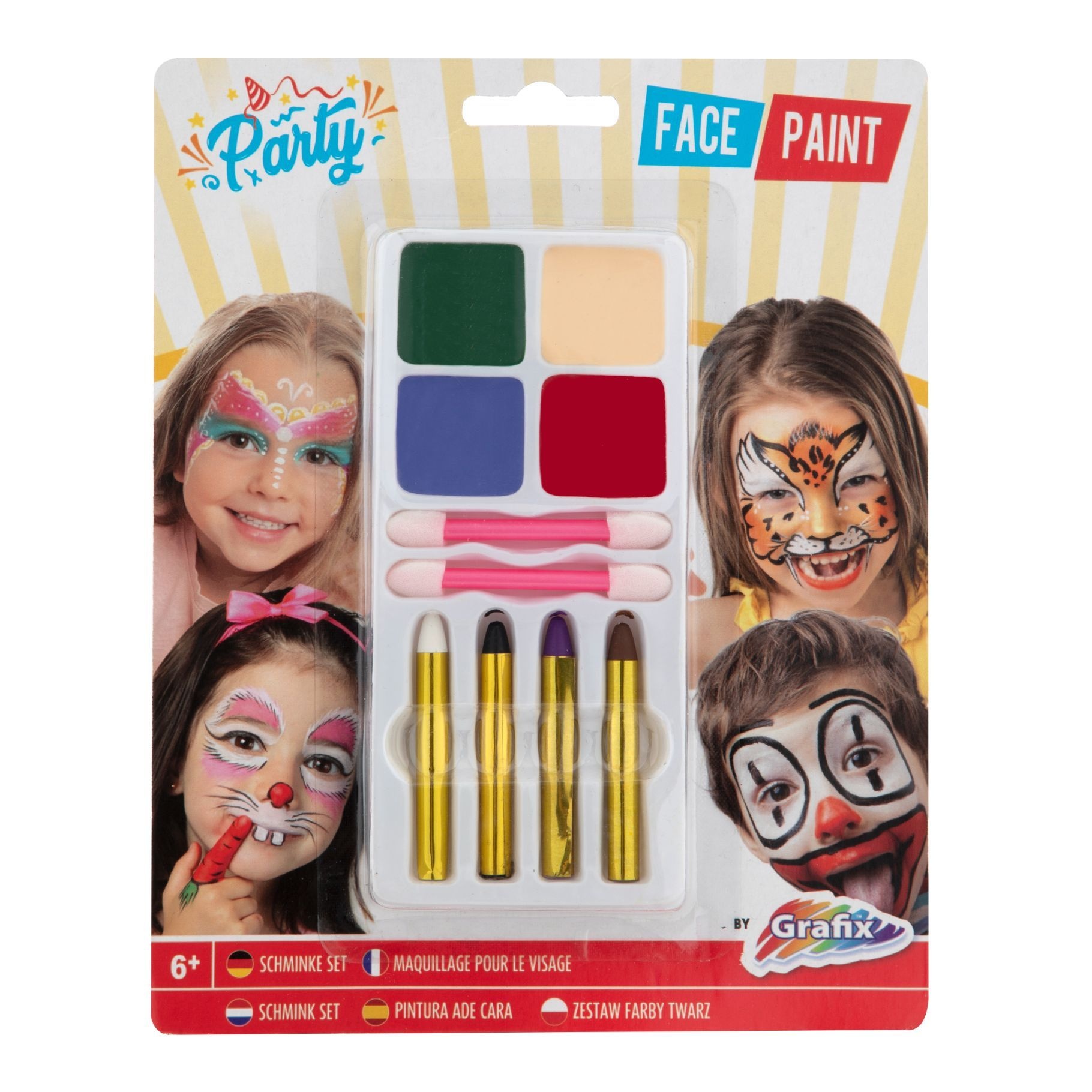 Grafix Schmink set 10 delig