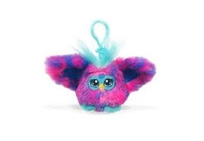 Furby Pluche Sleutelhanger 6cm roze/blauw