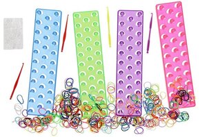 Loom bandjes starter set (200 delig) - 1 set assorti uitgeleverd