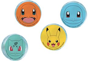 Pokémon Stuiterballen - set van 4 stuks