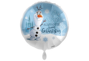 Frozen Olaf Verjaardag Folieballon 45cm