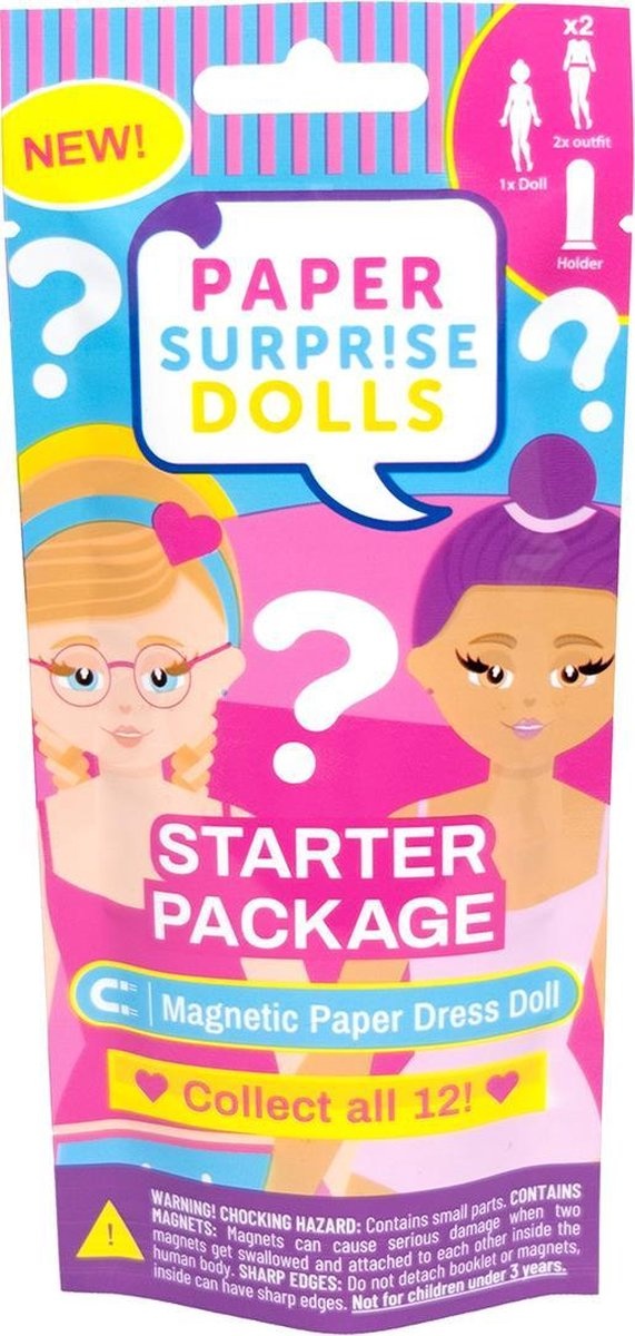 Paper Surprise Dolls Starter Pack
