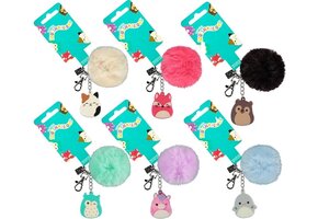 Squishmallows Sleutelhanger - 1 exemplaar assorti uitgeleverd