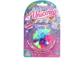 Sticky Crawling Unicorns - Raamlopers set van 12 stuks