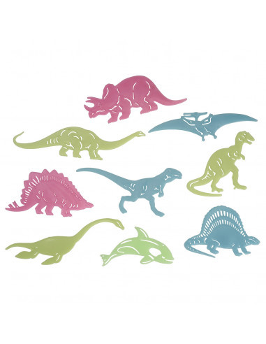 Glow In The Dark - Set van 12 stuks - 1 set assorti uitgeleverd