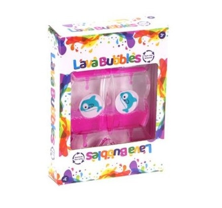 Lava Bubbels Vlinder met Dolfijn