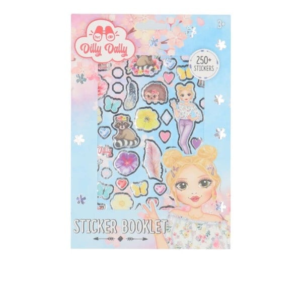 Stickerboek Dilly Dally 250+ stickers