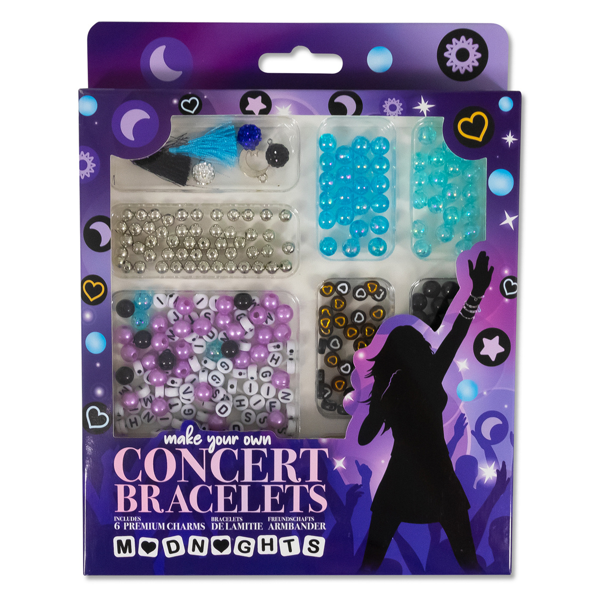 Concert Bracelets - Midnight - Maak je eigen armbandjes