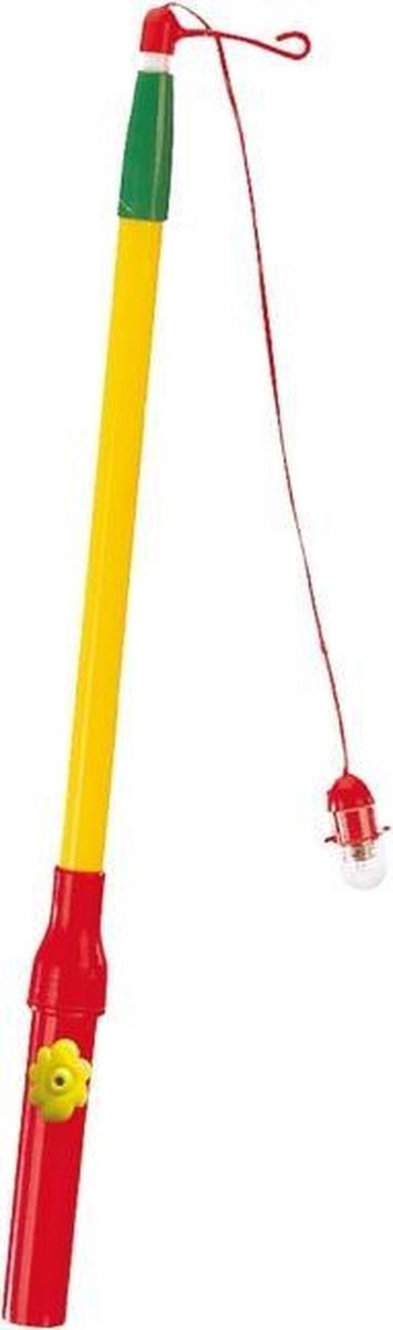 Lantaarnstok telescopisch verstelbaar 41-58cm met lampje