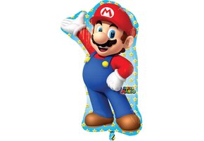 AMSCAN - Aluminium Super Mario videogame ballon - Decoratie > Ballonnen