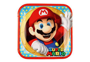 Super Mario Borden 23cm | 8 stuks