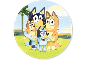 RIETHMULLER - 8 Bluey borden 23 cm