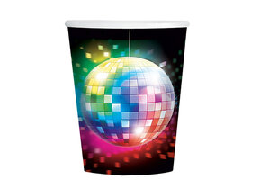 Disco Fever 70's Bekers Karton 250ml 8 stuks