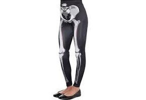Skelet Legging Halloween - Maat 8-10 jaar