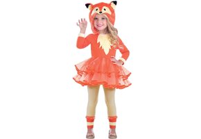 Amscan Vos Finja kinderkostuum maat 3-4 jaar