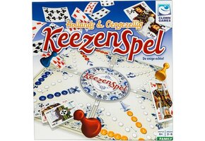 Clown Games Keezenspel - Bordspel - Dubbelzijdig - 2 tot 6 spelers