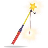 Elektrische lantaarnstaaf - Lampion Stok - Sint Maarten, geschikt voor trechterlantaarns - 1 exemplaar assorti uitgeleverd