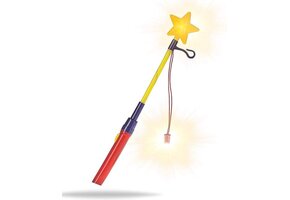 Elektrische lantaarnstaaf - Lampion Stok - Sint Maarten, geschikt voor trechterlantaarns - 1 exemplaar assorti uitgeleverd