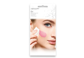 Make-up sponsjes wit - 6 stuks