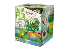 Watch Me Grow Paint A Pot Project - Beschilder je bloempotje incl. bloemzaad