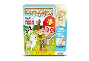 Colorific Wood Worx Junior - My First Farm Friends