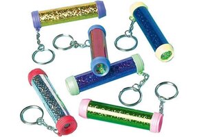 Amscan Sleutelhangers Caleidoscoop 8 Stuks