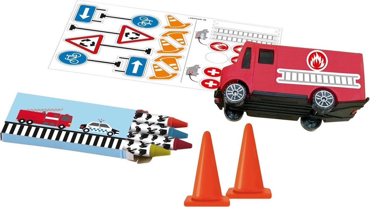 Amscan Knutselset On The Road Junior 8-delig