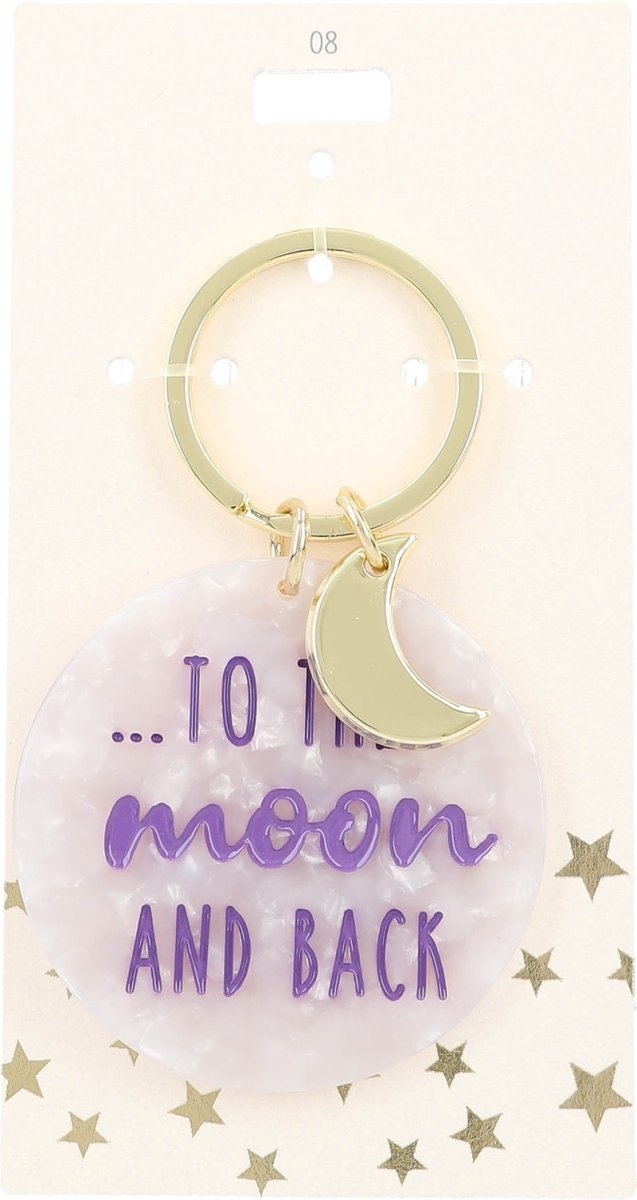 Depesche - Sleutelhanger Colours Club - ...To The Moon And Back