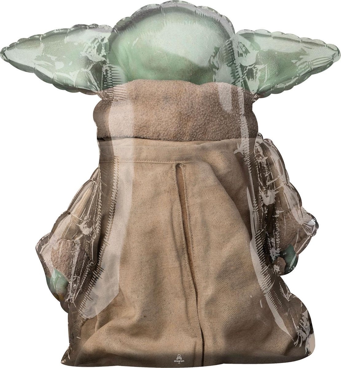 Amscan Folieballon The Mandalorian Junior 78 Cm Bruin/groen