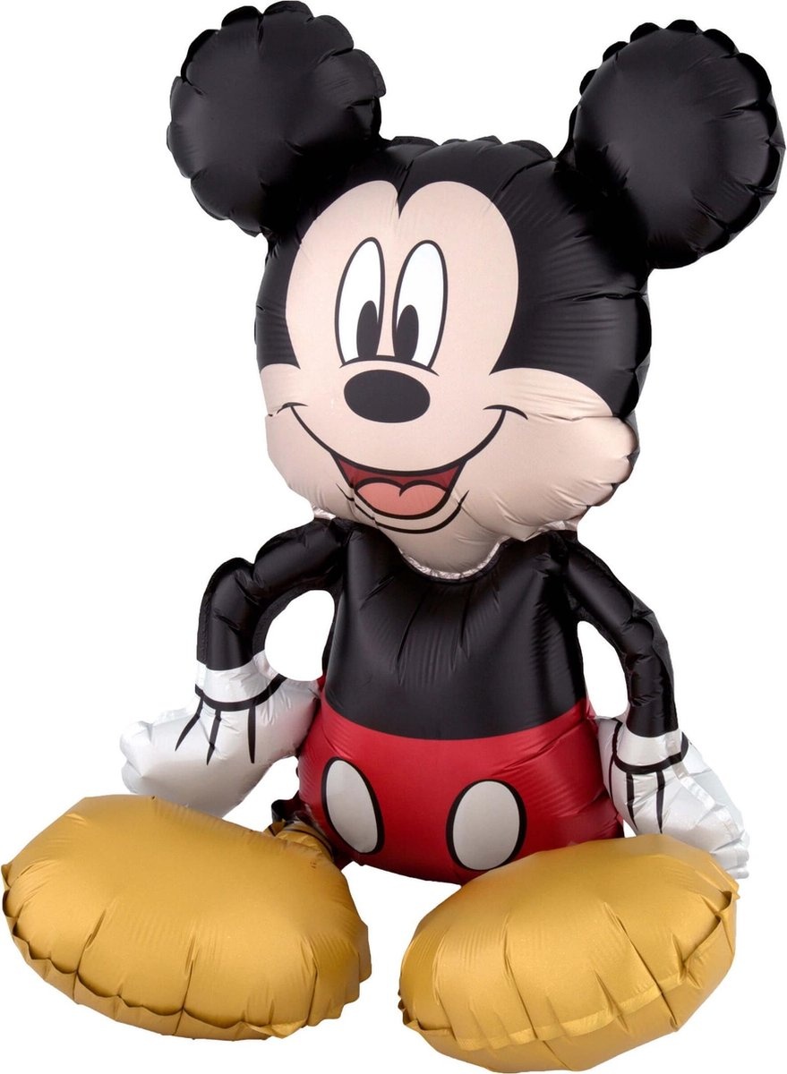 Folieballon zittende Mickey Mouse™ ballon - 45 cm