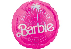 RIETHMULLER - Barbie roze folieballon 42 cm